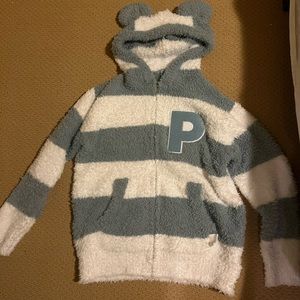 Bearbrick x gelato zip up hoodie unisex size is S- M